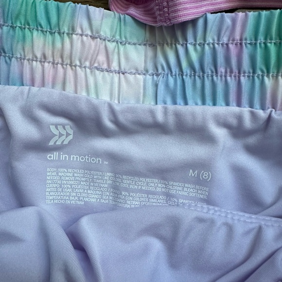 All In Motion shorts and tank - set of 3 - size 8 - all brand new - Picture 2 of 4